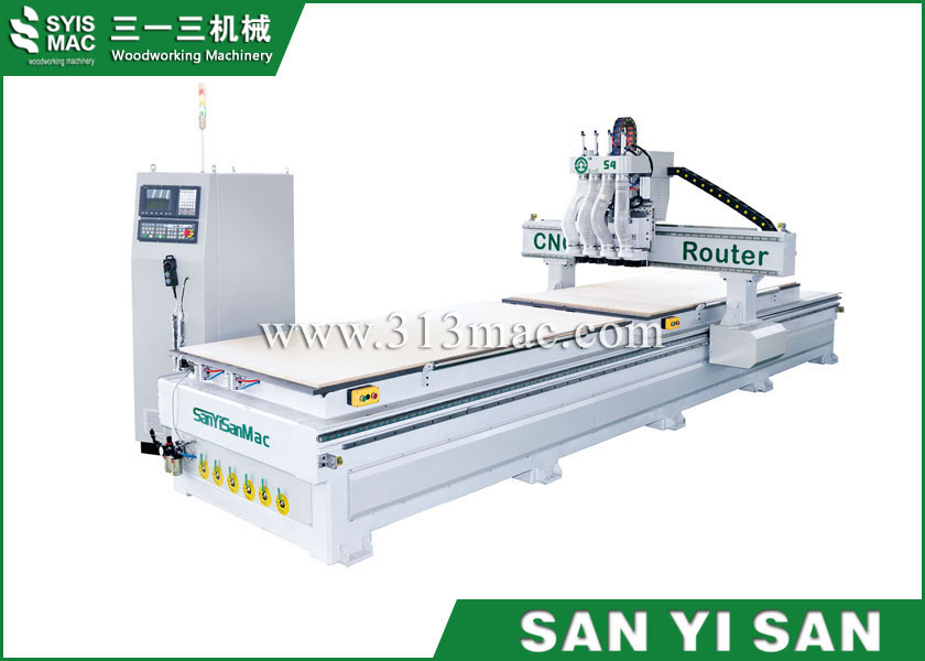 S4 雙工位四工序數(shù)控開料機