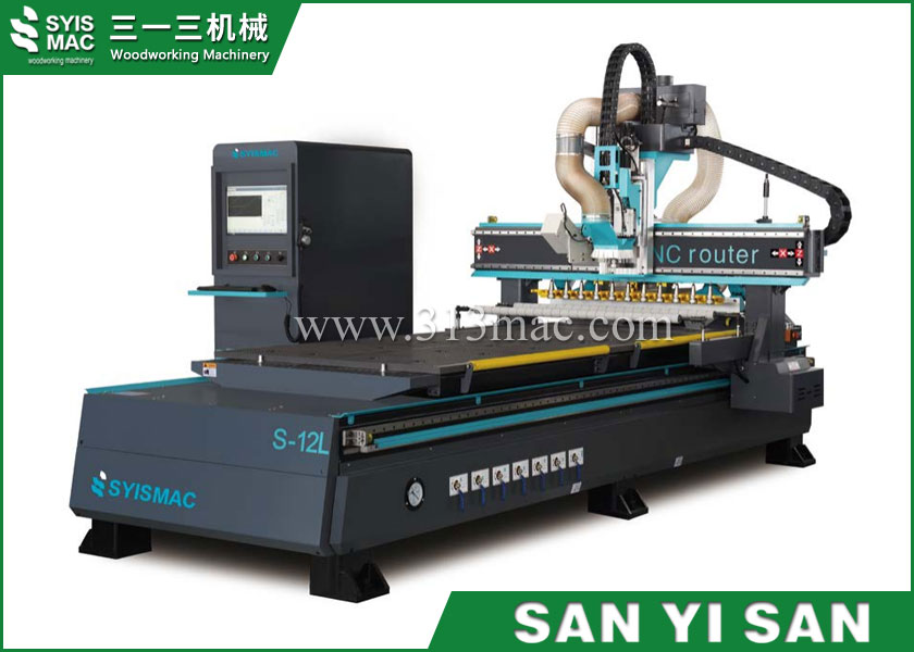  SYS-S12L直排加工中心帶自動貼標