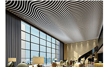 水平波浪方槽鋁天花