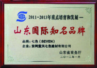 山東國際知名品牌