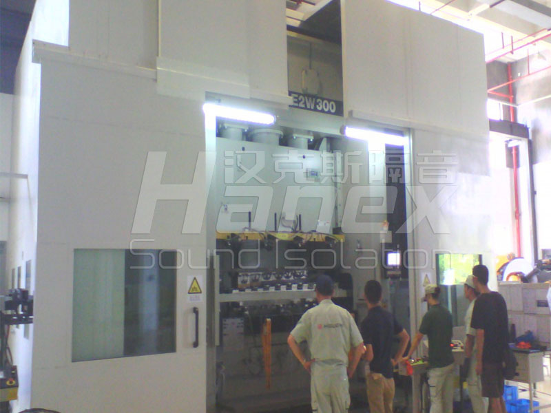 杭州博士沖床噪音現場